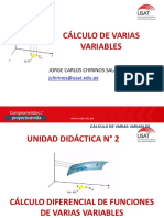 Cálculo Diferencial Multivariable
