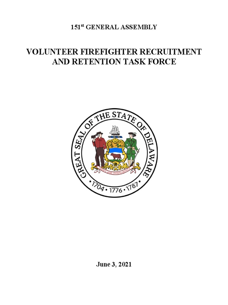 Volunteer Firefighter Recruitment and Retention Task Force Report ...