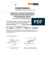 Constancia 3