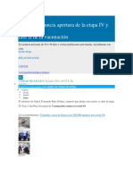 Minsalud Anuncia Apertura de La Etapa IV y Fase II de La Vacunación