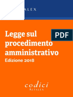 Legge Procedimento Amministrativo