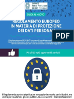 Guida al nuovo Regolamento europeo in materia di protezione dati