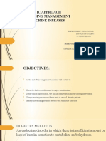 Holistic Approach & Nursing Management in Edocrine Diseases: Presented By: Sadia Yaqoob