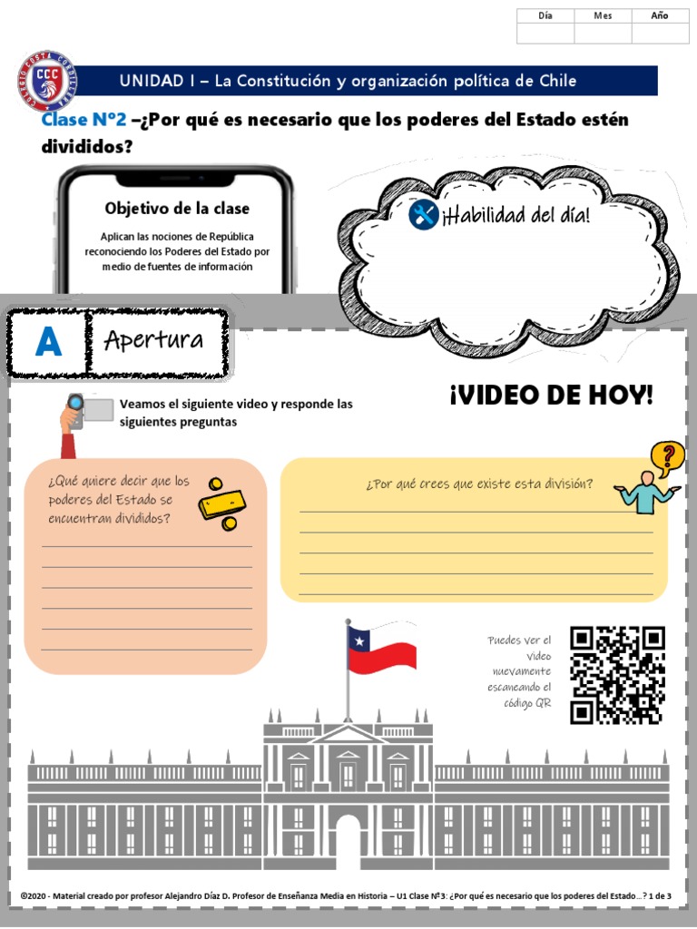 Clase Nº2 - El Estado y Sus Poderes | PDF | Separación de poderes ...