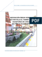 Perfil Proyecto Villa El Tambo Enero 2021