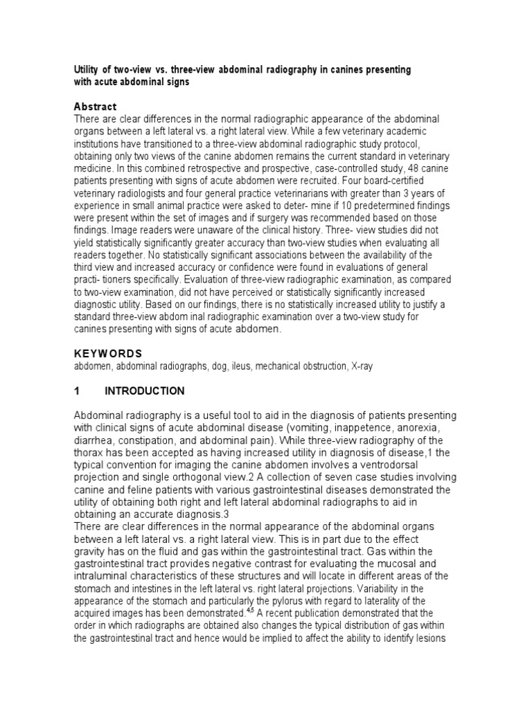 Abdominal Rayos X en Ingles | PDF | Radiography | Radiology