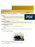 Guía 15 Grado 10° Filosofia 15 Semana