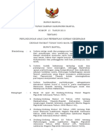 Perda Kab.Bantul No.15 Tahun 2013 ttg Perlindungan Anak dan Perempuan Korban kekerasan