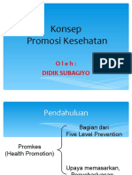 Promkes: Konsep Promosi Kesehatan