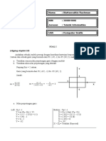 (Clipping Eksplisit 2D) : Soal I