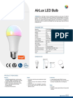 Topband AirLux LED Bulb Specification 20200914