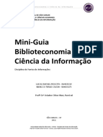 Mini Guia de Biblioteconomia e Ciencia da Informação
