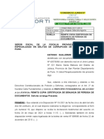 Perdida de Documentos