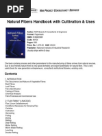 (NIIR) Natural Fibers Handbook With Cultivation & Uses