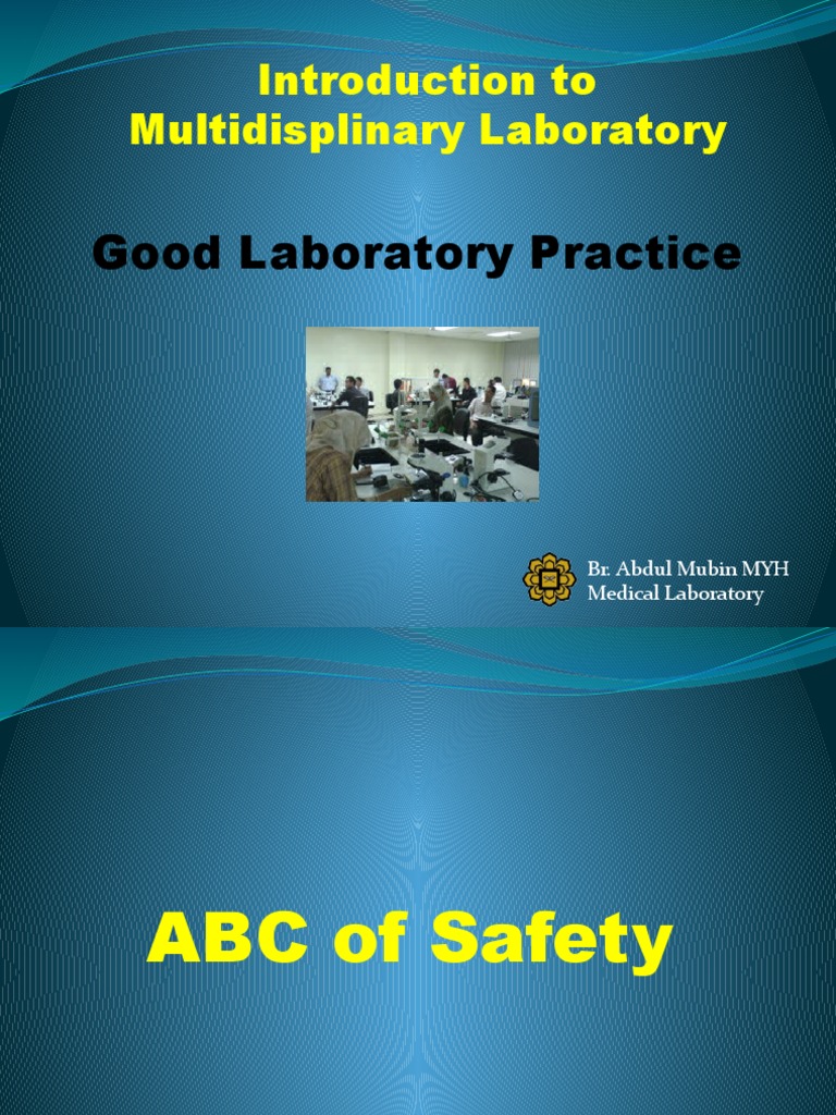An Introduction to Laboratory Safety Essential Guidelines for