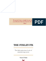 The Foxley Fix the Little Instruction Book of Essential Yoga Poses