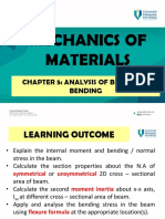 Mechanics of Materials: Chapter 5: Analysis of Beams For