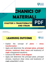 Mechanics of Materials: Chapter 7: Transformation of Stress