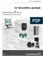 Modbus For Grundfos Pumps: Functional Profile and User Manual