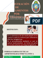 Via de Administraciòn Òtica Exposicion