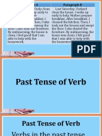 Past Tense of Verb