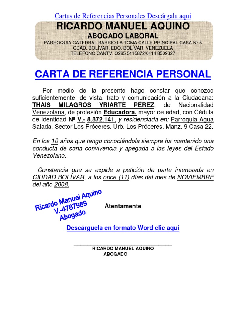 Carta Solicitando Empleo A Una Empresa - H Soalan