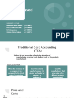 Syndicate 4 - Activity-Based Costing