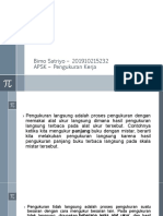 Tugas APSK - Pengukuran Kerja - Bimo Satriyo - TID4A5