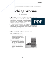 Watching Worms: Reading Comprehension Session