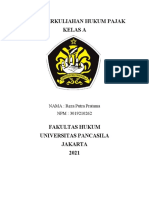 Tugas Perkuliahan Hukum Pajak Kelas a ( Reza Putra Pratama 3019210262 ) 1