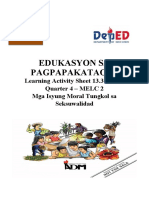 Edukasyon Sa Pagpapakatao 10