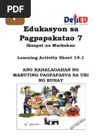 ESP MELCs Grade 7 | PDF