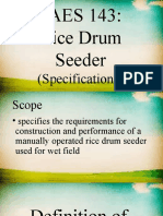 Review - Rice Drum Seeder