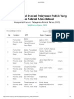 Hasil Seleksi Administrasi