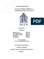 Revisi Kel. 5 Hal. 127 ( Model Terbuka Satu Kompartemen Infus IV ) Farmakokinetik Kelas l