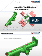 Aluminum Die Tool Design For T-Branch