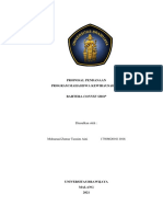 Tugas Proposal KWU - Mohamad Zumar Tasnim Aini - 175060200111018