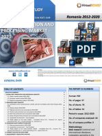 Piata de Productie Si Procesare Carne Romania 2012-2020 - Prezentare Rezumativa