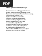 Download You Judged a Book by Its Cover Not Edge by AmericanSappho SN51196936 doc pdf