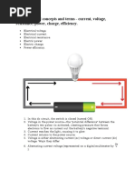 Basic Electrical Concepts and Terms