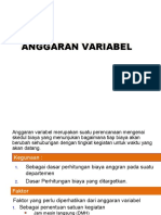 Anggaran Variabel