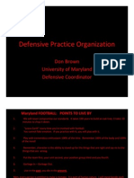 U of MD Defensive Practice Org.