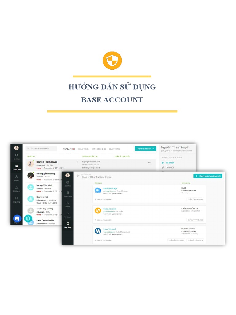 HDSD - Account - Owner | PDF