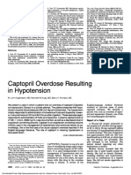 Resulting Hypotension: Captopril