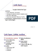 Understanding Link Layer Services and Technologies