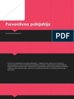 Preventivna psihijatrija