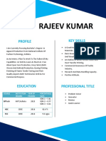 Rajeev Kumar: Profile Key Skills