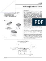 Protected Quad Power Driver: Description Features and Benefits