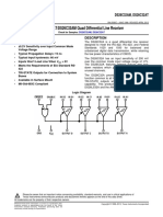 DS26C32AT/DS26C32AM Quad Differential Line Receiver: Features Description