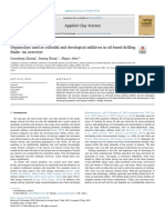 Organoclays Used As Colloidal and Rheological